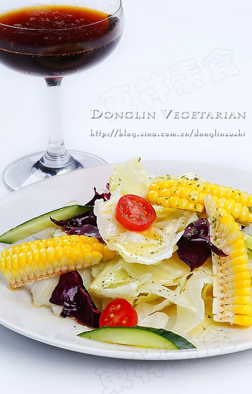 黄金玉米田园沙拉