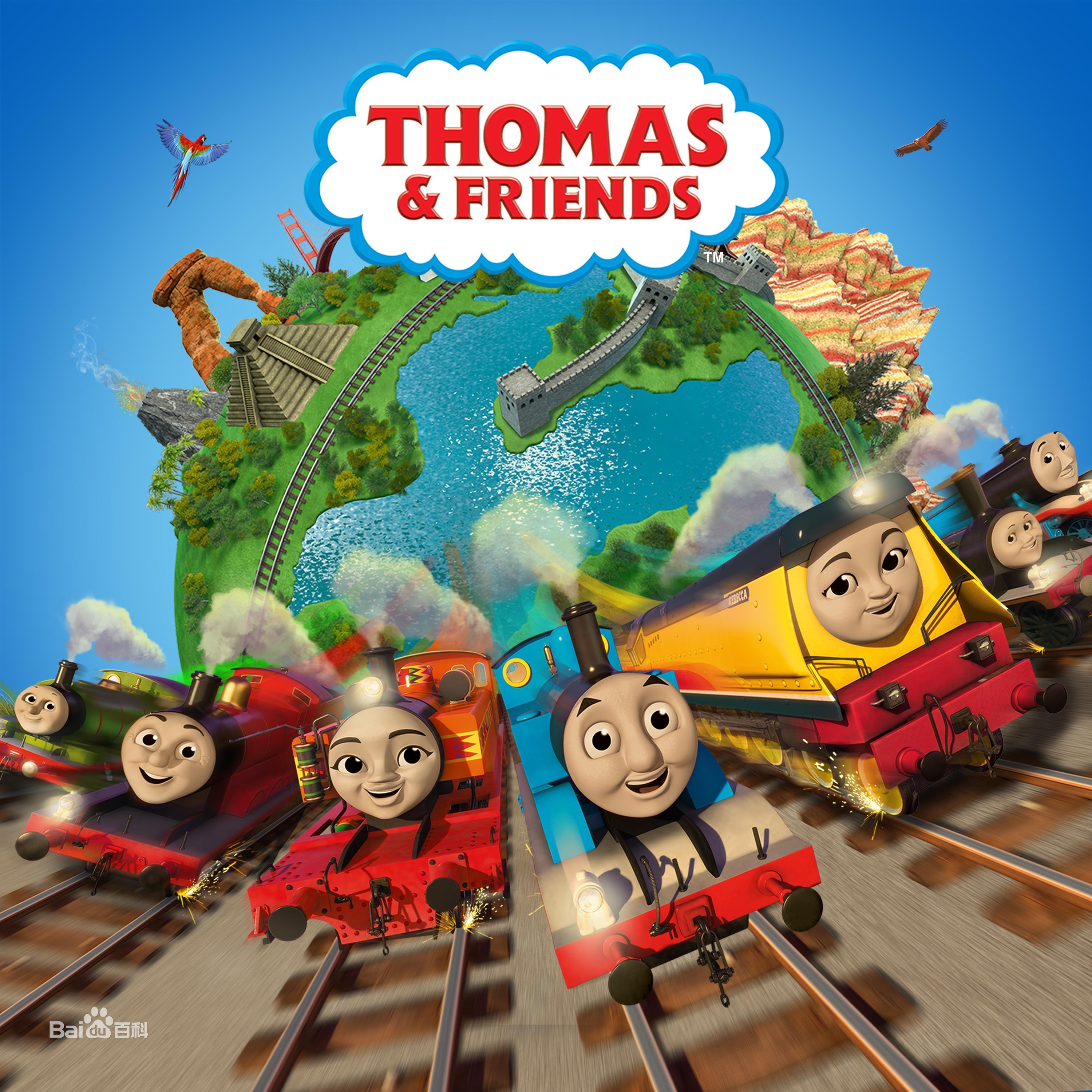 英文版动画《托马斯和他的朋友们》 1-18季全 mp4格式图片