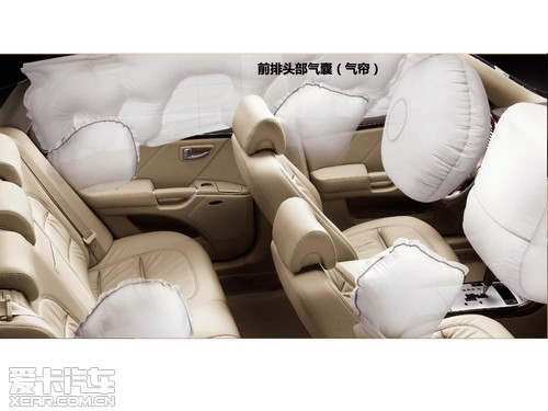 前排头部气囊