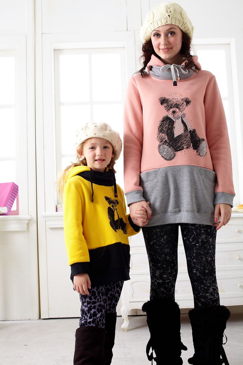 亲子装又称家庭装,是现代服装的一个分支