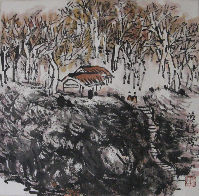  p>刘鸿信,1944年生,著名国画大家 a target="_blank" href="/item/梁