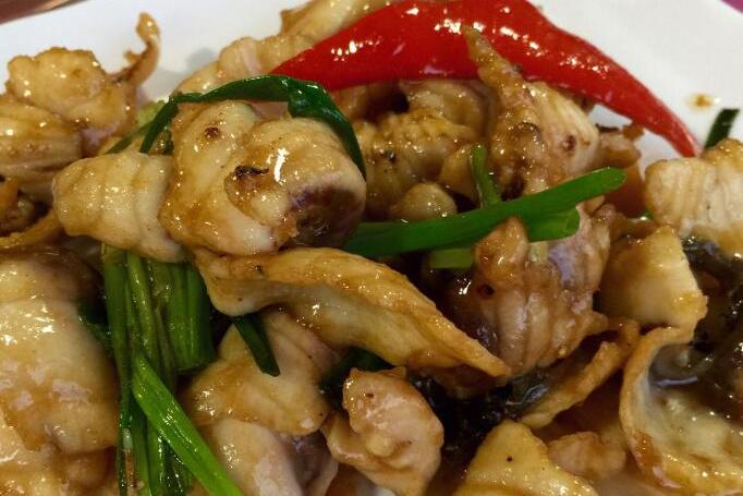 爆炒脆肉鲩