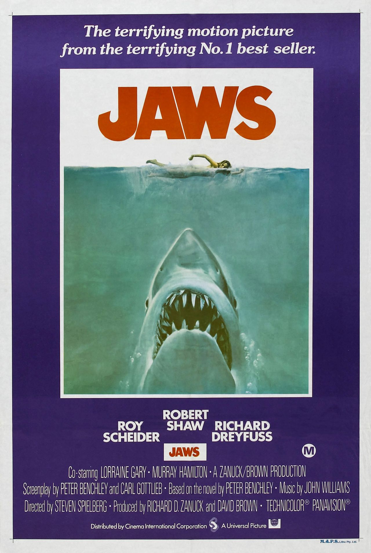  p data-id="gnwhd0fl87">《大白鲨》(英语:jaws)是1975年上映的一部