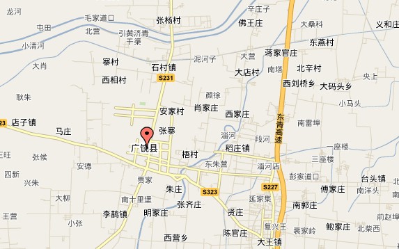  p>广饶镇位于东营市南部,省道潍高路,辛河路交汇处,是广饶县城驻地镇