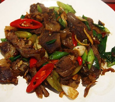 回锅牛腱肉