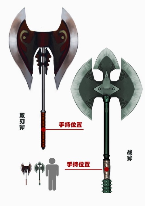 双刃斧（纯步兵武器）_百度百科