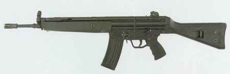 hk33e式5.56mm自动步枪