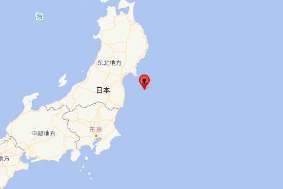 2021年5月14日日本本州东岸远海6.0级地震