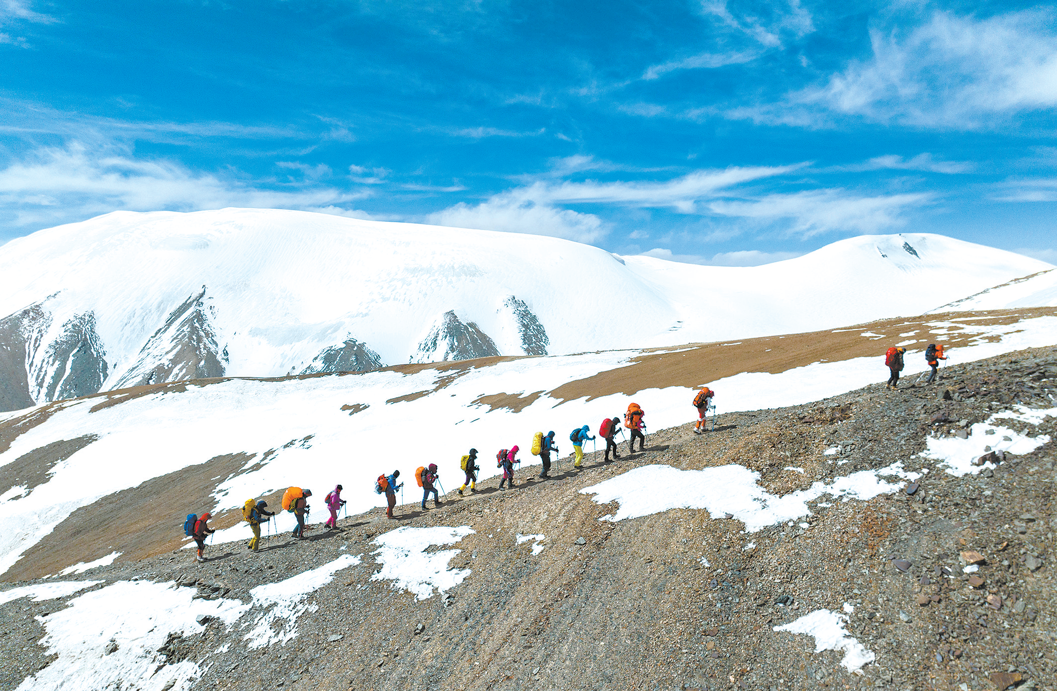 玉珠峰登山大会
