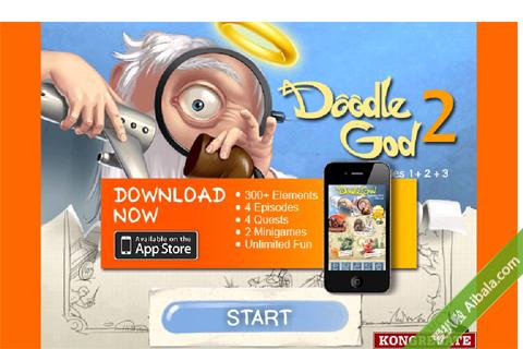  p>《涂鸦上帝》是joybits公司开发的多平台休闲游戏,2010年6月10日在