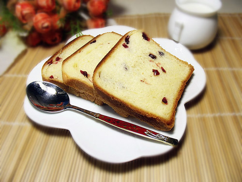 蔓越莓土司