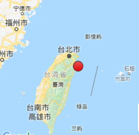 台湾宜兰县5.0级地震