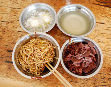 涡阳狗肉干扣面