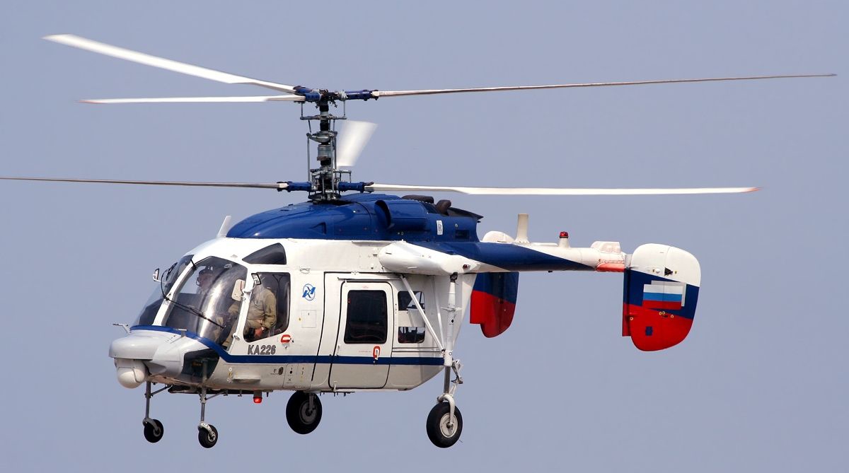 卡莫夫设计局">卡莫夫设计局 /a>研制的双发共轴双旋翼多用途直升机