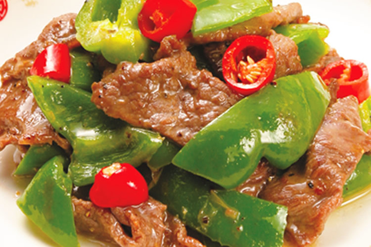 青椒牛肉片