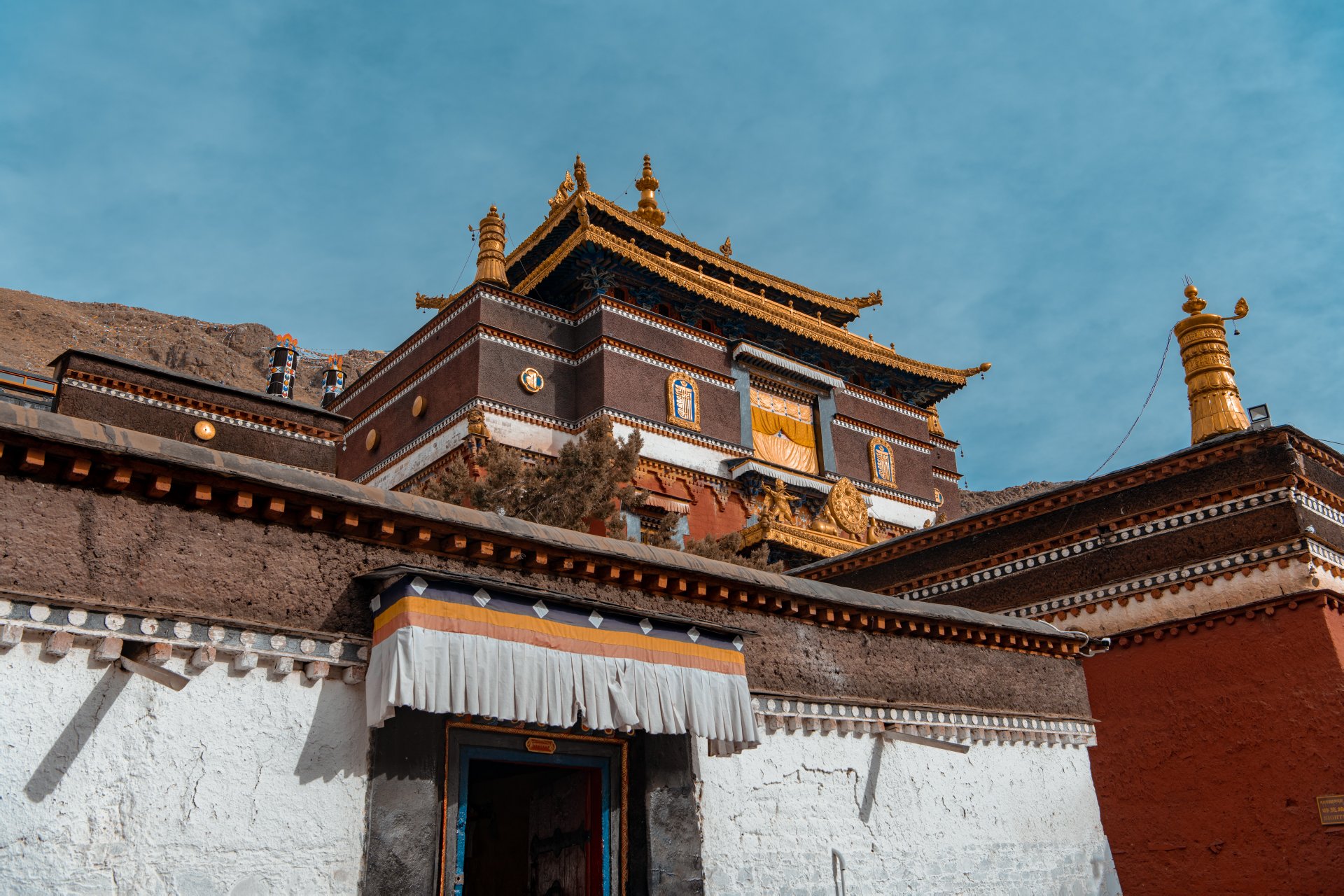 西藏日喀则扎什伦布寺景区