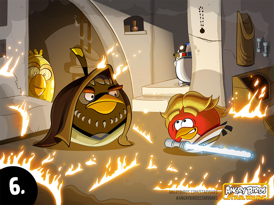 angry birds star war