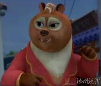  p>翠花是动画片《 a target="_blank" href="/item/熊出没/6755180"