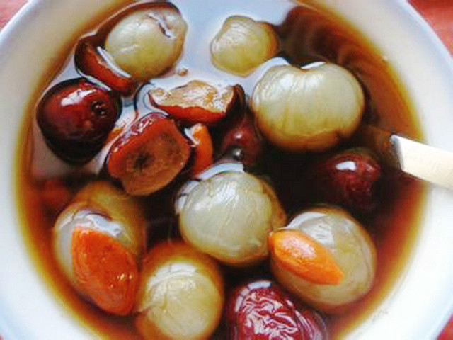 龙眼枸杞大枣茶