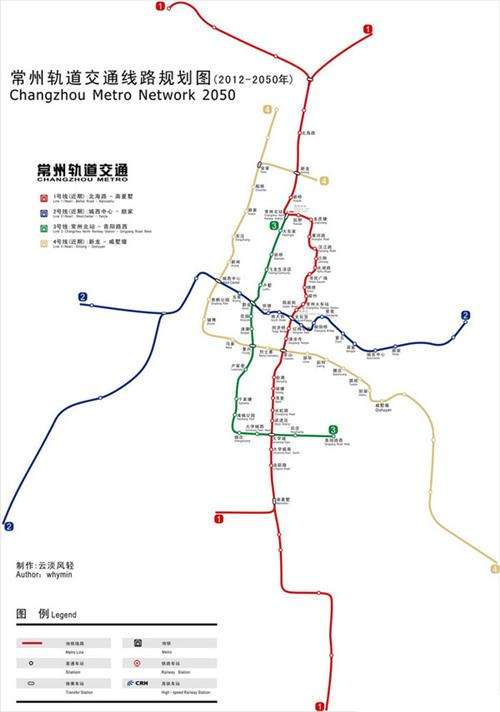  p>常州市轨道交通线网规划由四条基本线路构成,总长约129km.