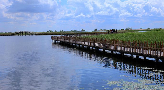 鹤鸣湖湿地温泉风景区