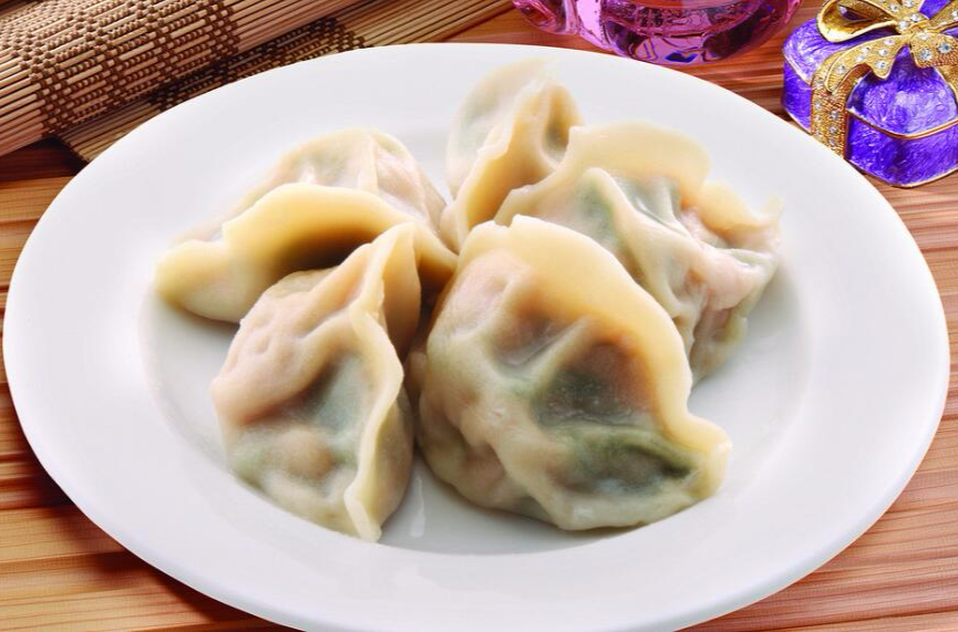鸡肉香菇饺子
