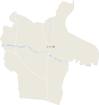 <p>立仓镇地形图