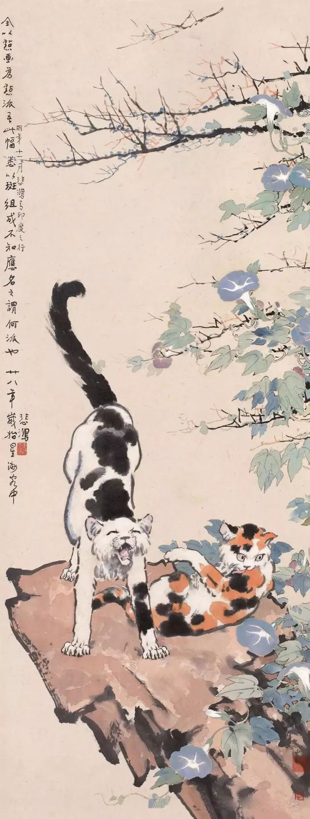 徐悲鸿除了画马，最爱画的原来是它！_百科TA说