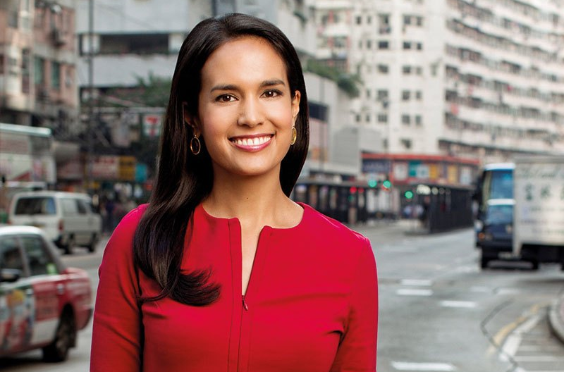 1974年12月7日生于美国宾夕法尼亚州费城,美国新闻节目亚裔主持人