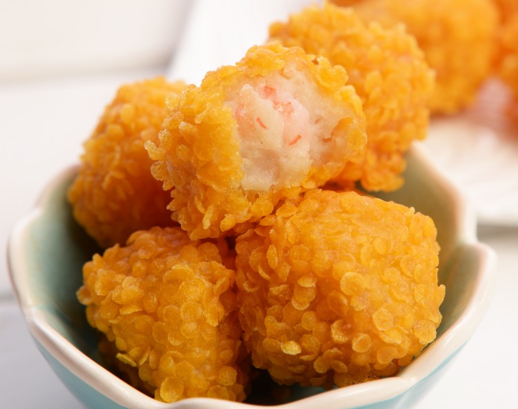 自制kfc黄金虾球