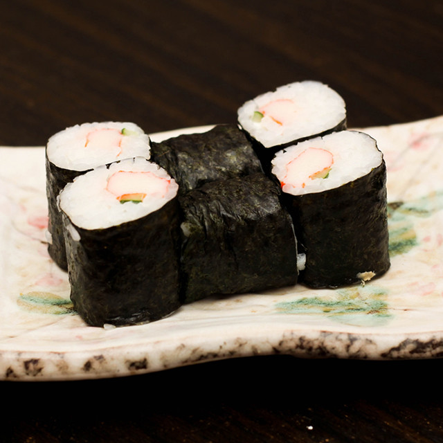 蟹肉小卷寿司