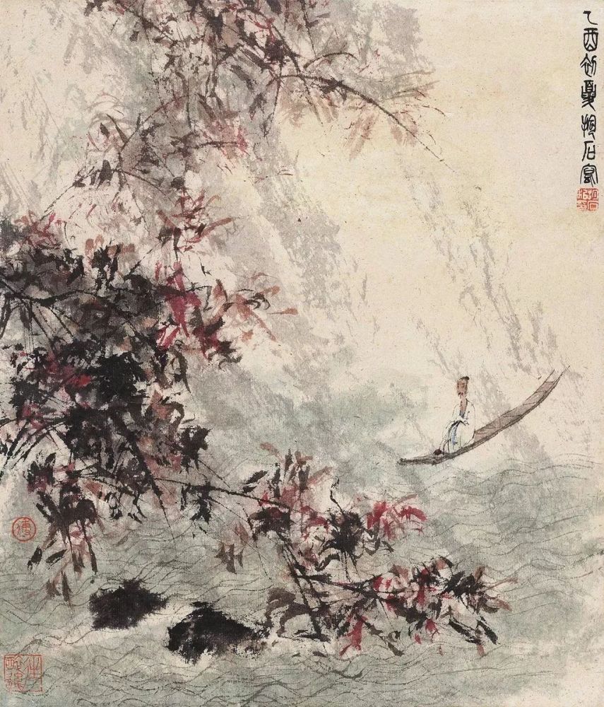 傅抱石作品