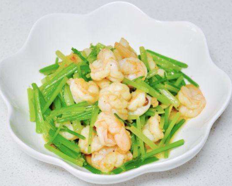 虾仁芹菜