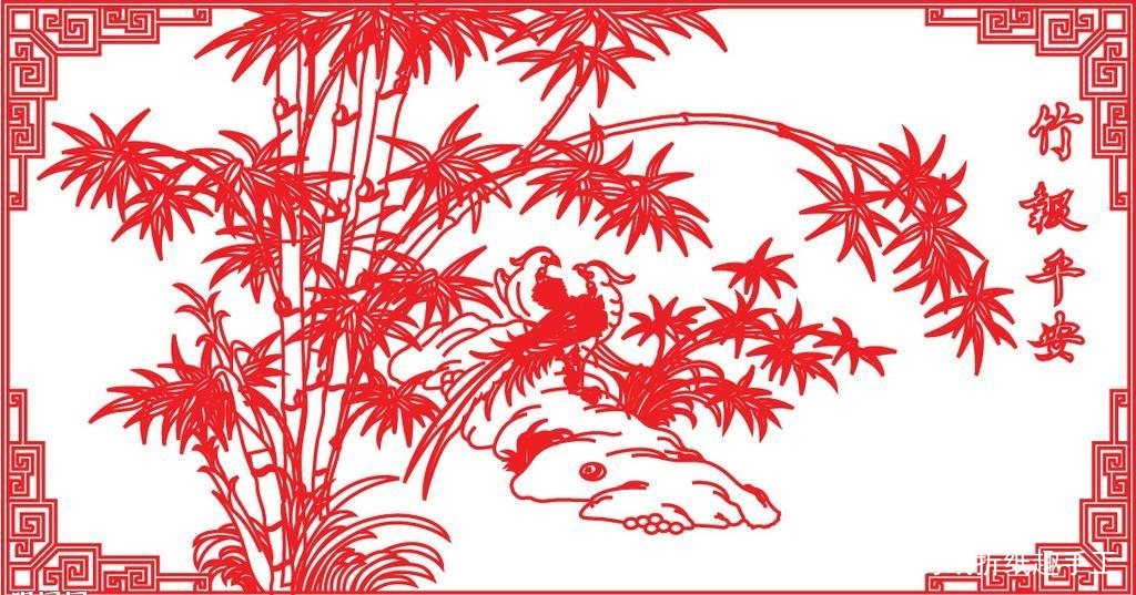 从梅兰竹菊中欣赏剪纸的艺术之美_百科TA说