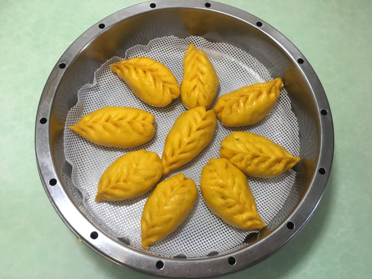 柳叶豆沙包