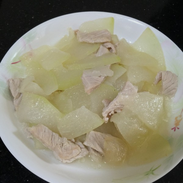 冬瓜炒肉片