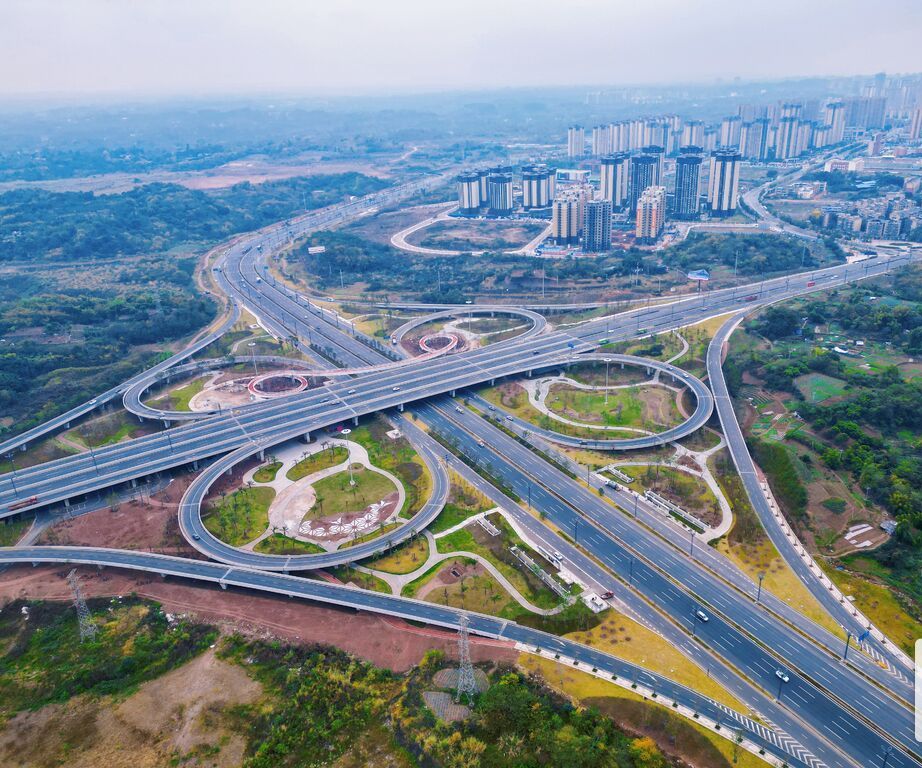 梁家坝互通立交