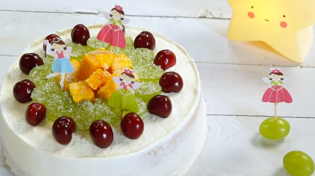 水果蛋糕的做法#星知计划#