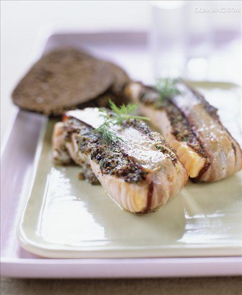 烤鲑鱼