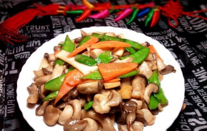 素炒鸡腿菇