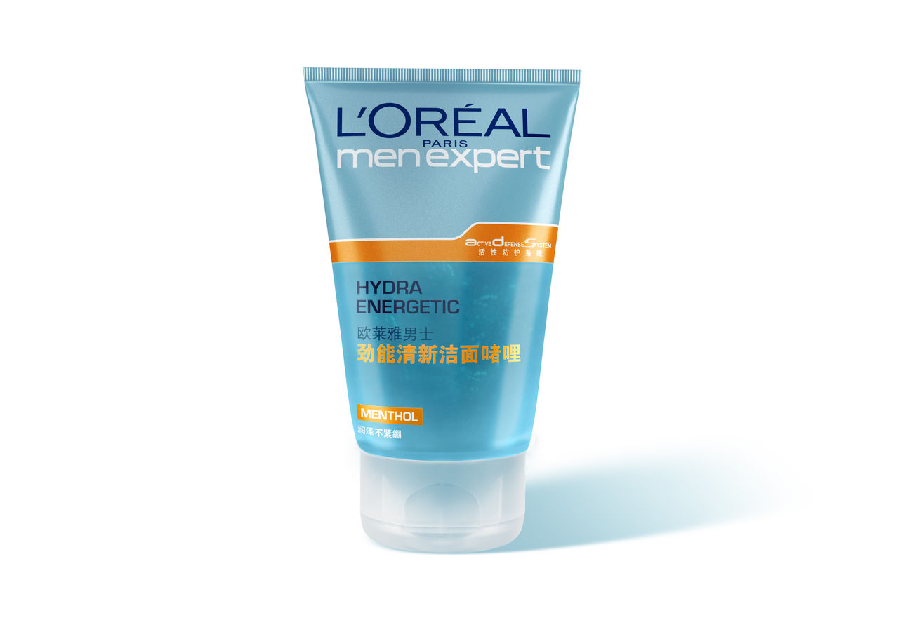 巴黎欧莱雅男士劲能冰爽洁面啫哩