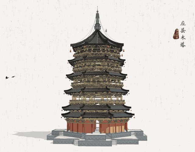 佛宫寺释迦塔：中国第一木塔_百科TA说