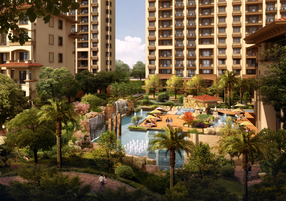 香港致道思维筑景设计有限公司精心打造的楼盘,定位为城市高端项目