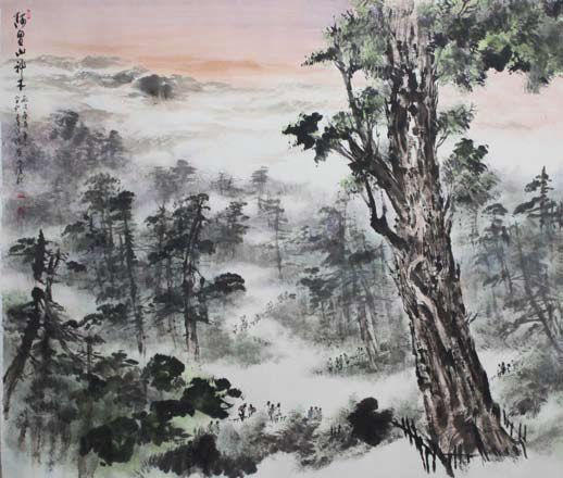  p>李沃源,1957生于福建省金门县,9岁始习中国画,大学时代则专研油画