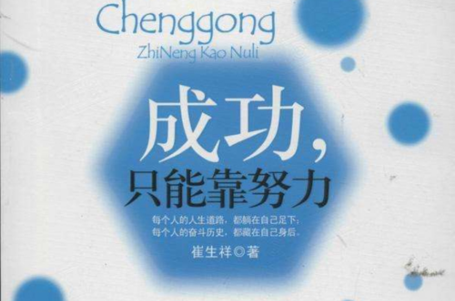 成功,只能靠努力