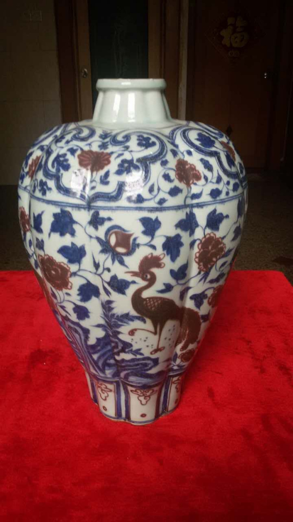 青花釉里红（瓷器装饰手法）_百度百科