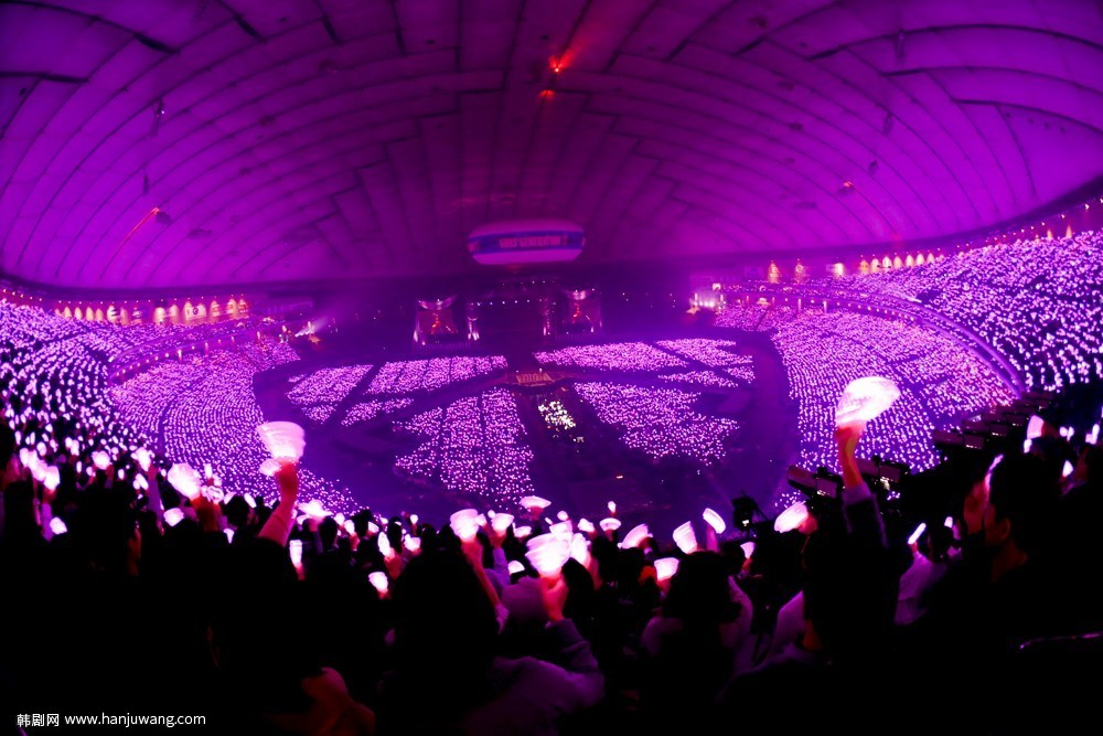 少女时代的应援色为粉玫瑰色,韩国每一个组合均有自己独有的应援色