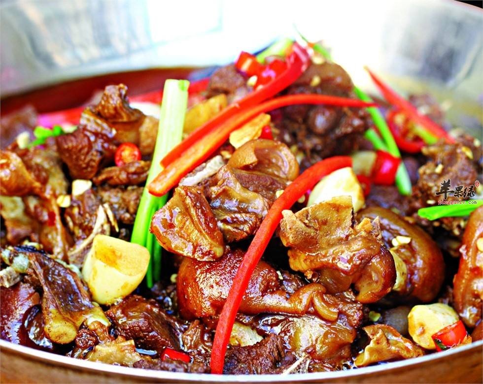 陈皮川椒炖狗肉