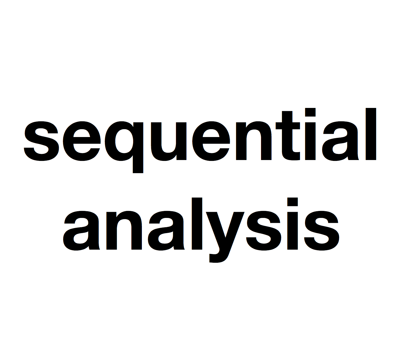 sequential analysis