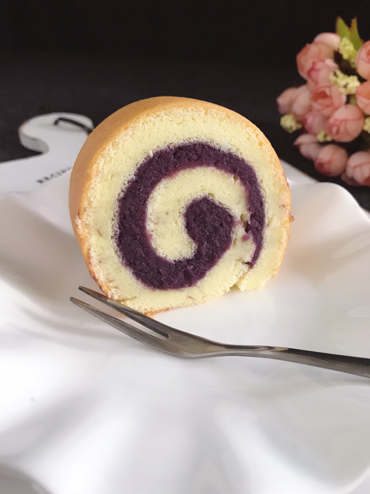 紫薯夹心蛋糕